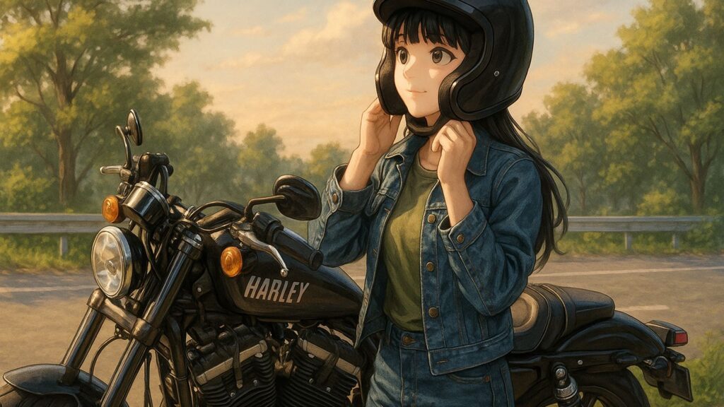 レトロフルフェイスでアメリカン映え