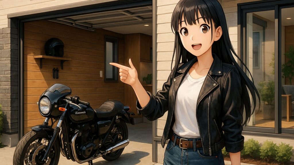 カフェレーサーとビルトインガレージ設計ポイント