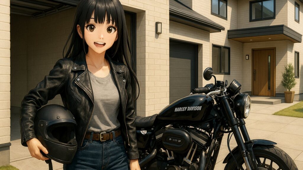 バイクガレージハウスで楽しむ休日