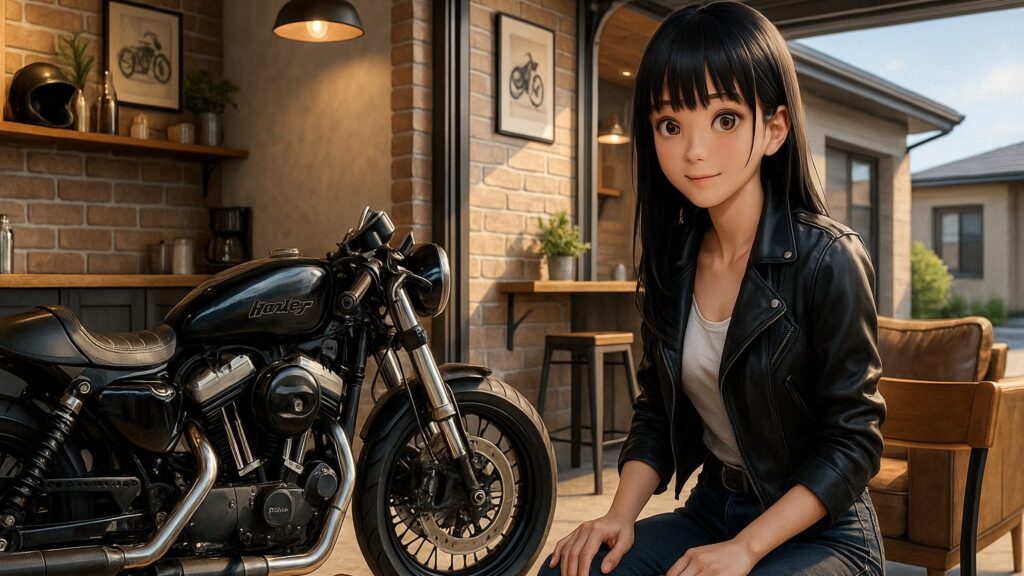 カフェレーサーカスタムとインテリア