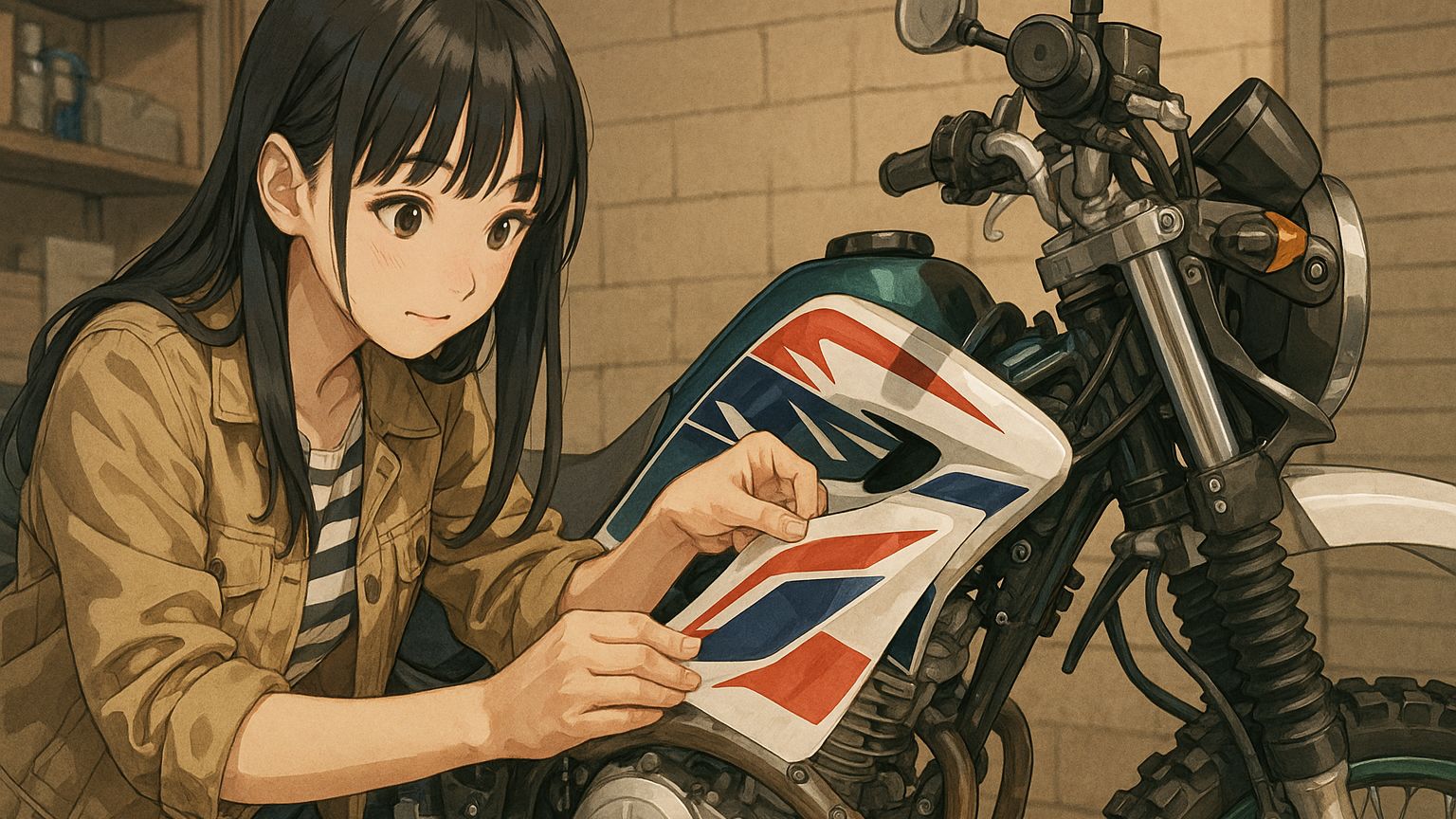 セロー250用デカールの選び方と人気配色・貼り方完全ガイド