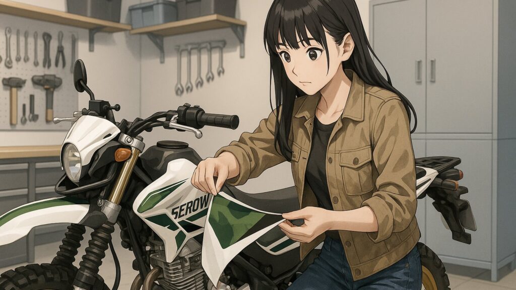 グラフィックキットの施工難易度