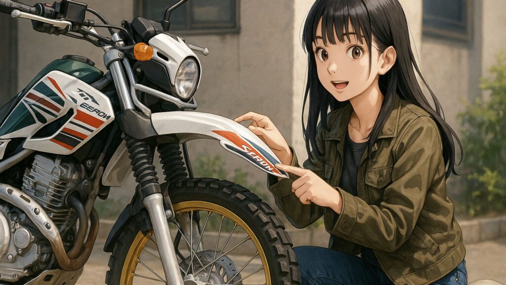 セロー250用デカールの選び方と人気傾向