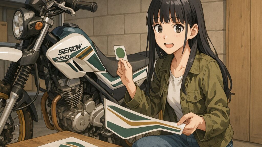 ステッカーとデカールの違い