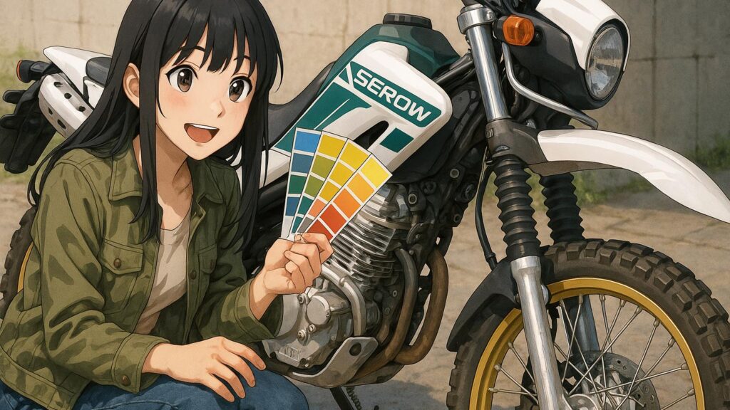 セロー250に似合うカスタム外装の配色