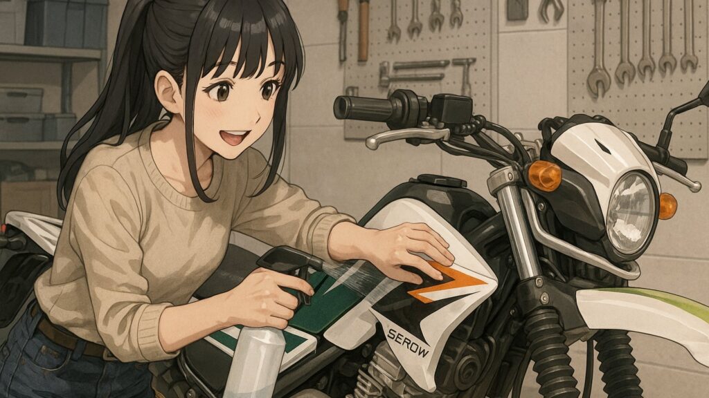 デカールの貼り方の基本手順