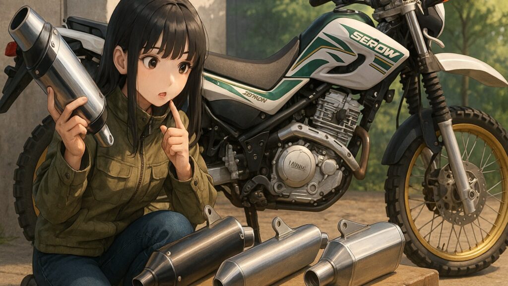 セロー250用マフラーの主要製品比較