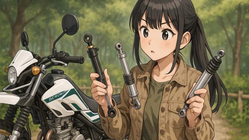 ステアリングダンパーとの違い