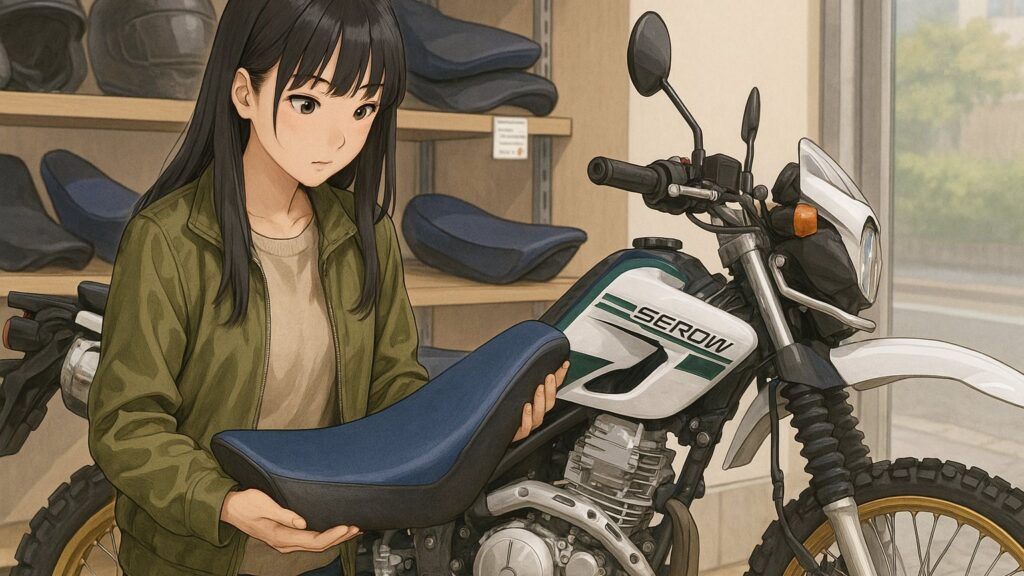 セロー250のシート購入と注意点