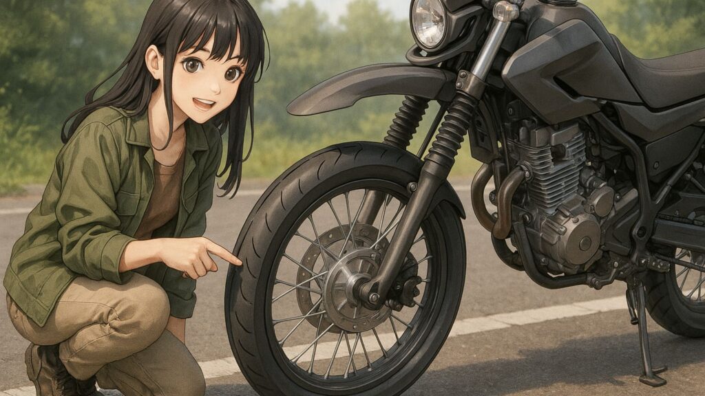 セロー250のオンロードタイヤ