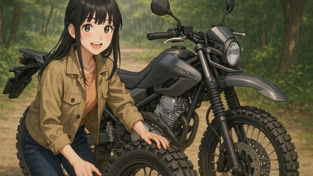 セロー250のオフロードタイヤ