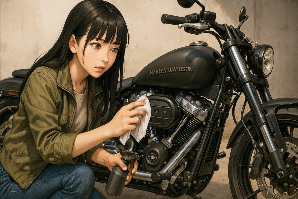 艶消しマット塗装のメンテナンス方法