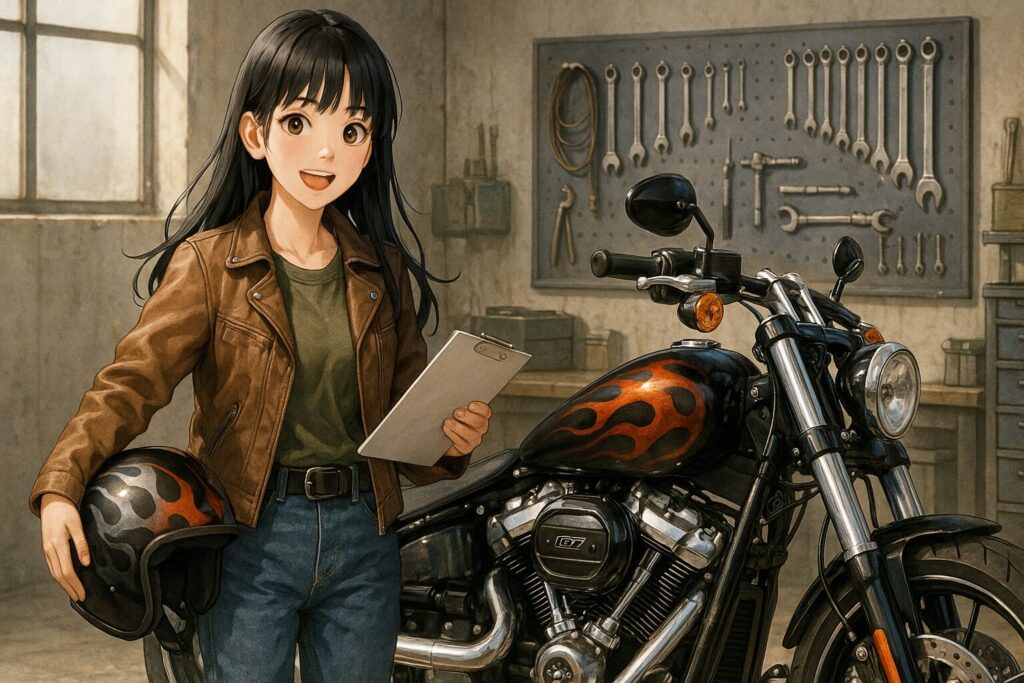 タンクやヘルメットなどパーツ別の料金目安