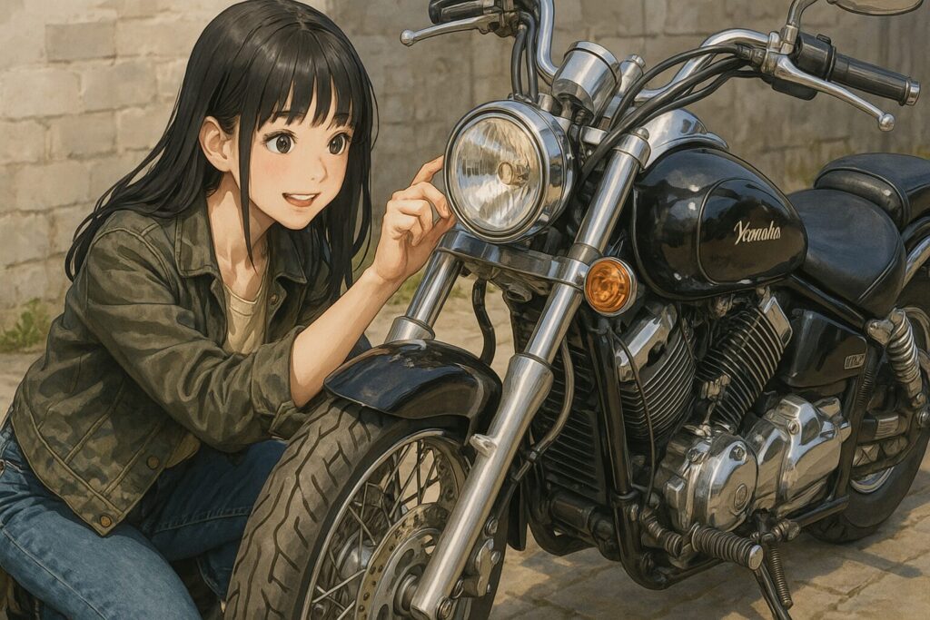 アメリカンバイクのヘッドライトの種類とカスタム