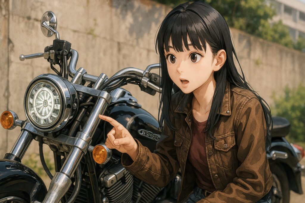 アメリカンバイクのヘッドライトにおける車検とLED化