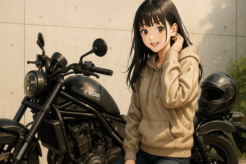 レディースやバイク女子に人気の着こなし術