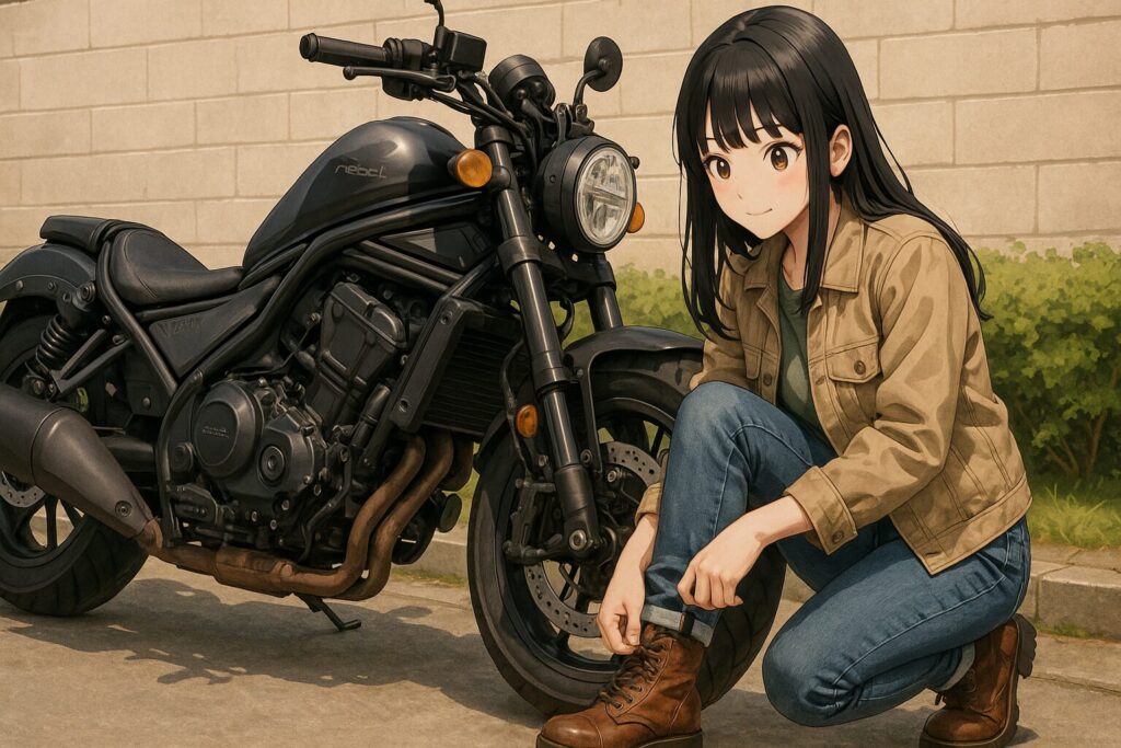 アメリカンバイクの靴でおすすめの選び方