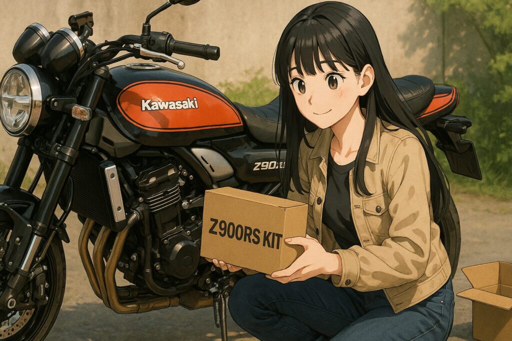 Z900RSの専用キット活用法