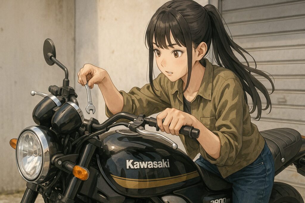 コンドルハンドルの逆付け手法