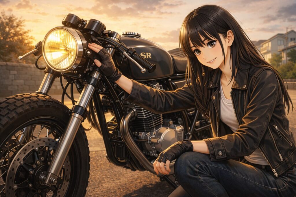 総括：カフェレーサーのヘッドライトで理想のスタイルを追求