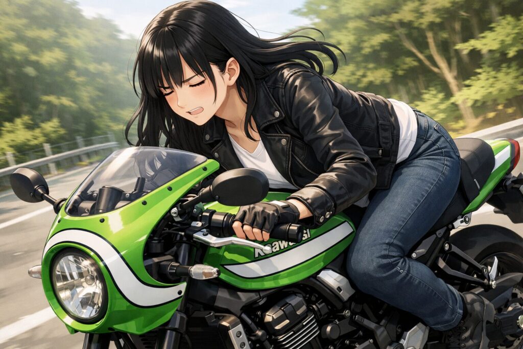 カフェレーサーの姿勢がきついと感じる理由とメカニズム