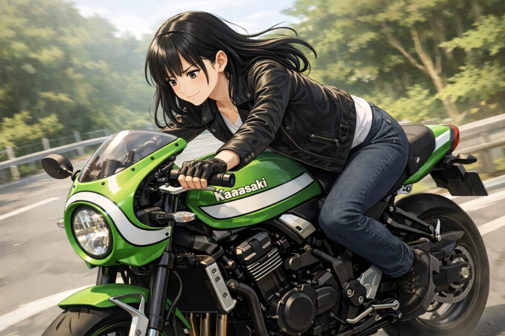 Z900RS CAFEのライディングポジションの特徴