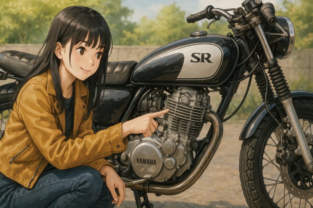 タンクやサイドカバーの最適な位置とおしゃれな配置