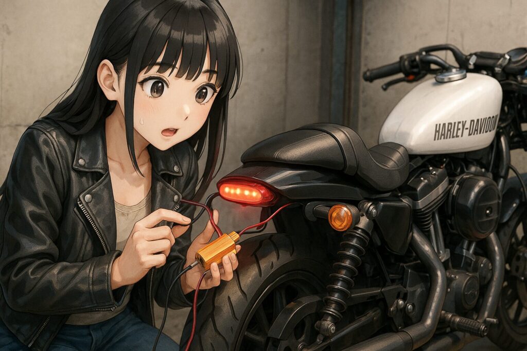 LED化の抵抗とハイフラ対策