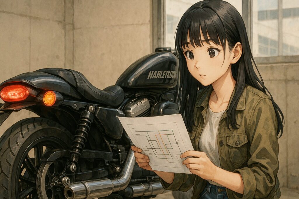 配線色や接続図の確認方法