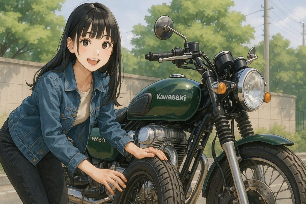 GB250やW650に合うタイヤ