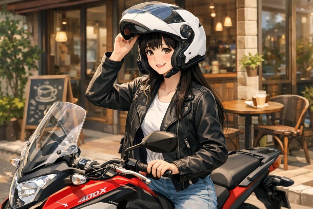 街乗りで重宝するシステムヘルメットという選択肢