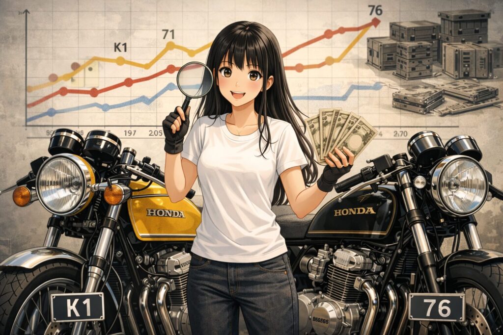 Kシリーズや金型など年式別の価格動向