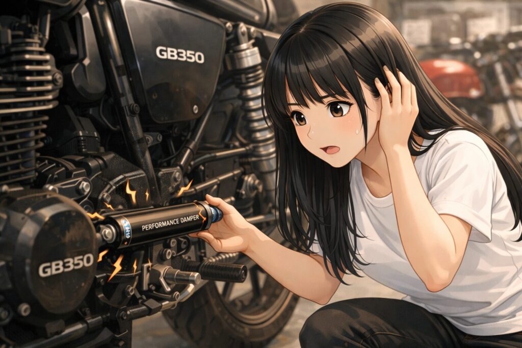 パフォーマンスダンパーによる不快な振動の制御