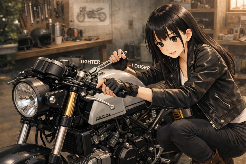 セパハンできついと感じた時のポジション調整