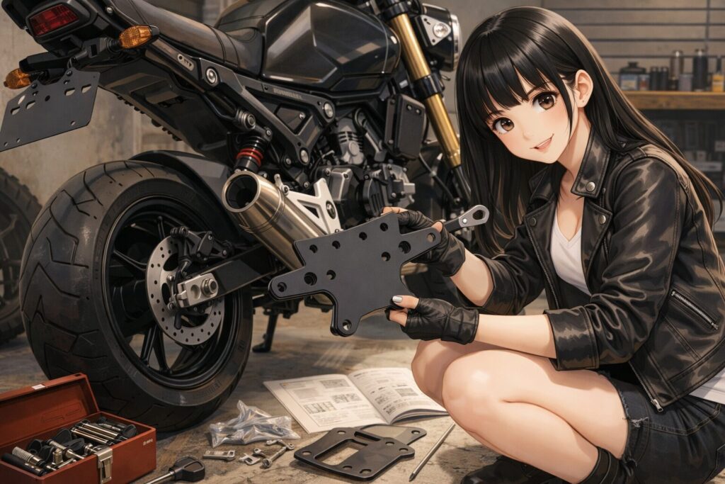 初心者でも安心な取り付け穴加工済みパーツ