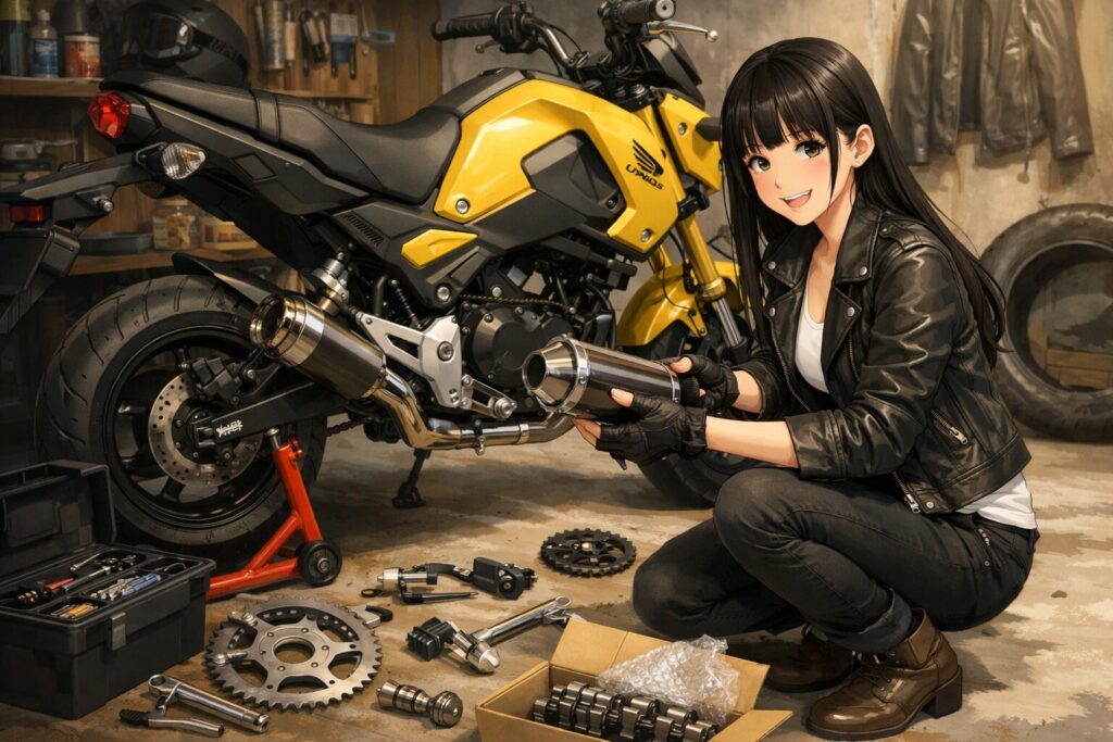 5速ミッション搭載のJC92向けおすすめパーツ