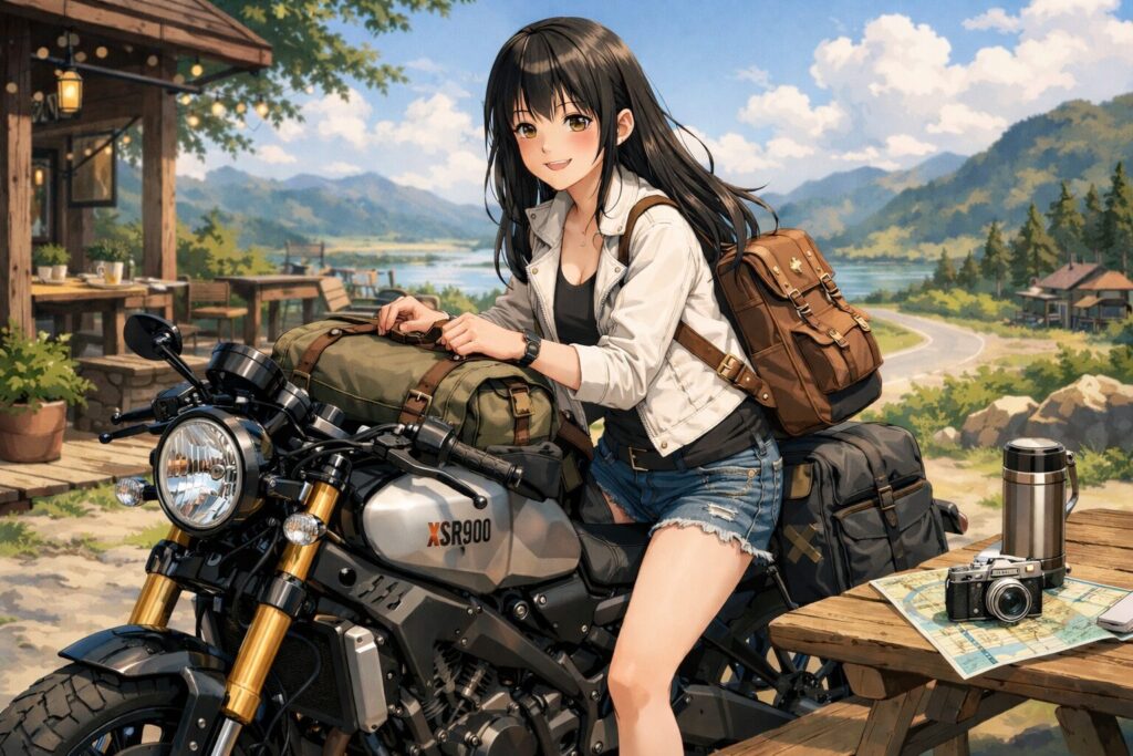 理想のカフェレーサーの積載で旅を彩るまとめ