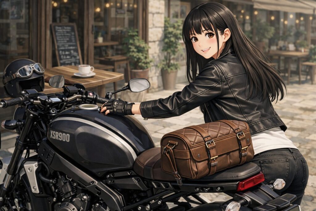 ネオレトロに似合うおしゃれなシートバッグ