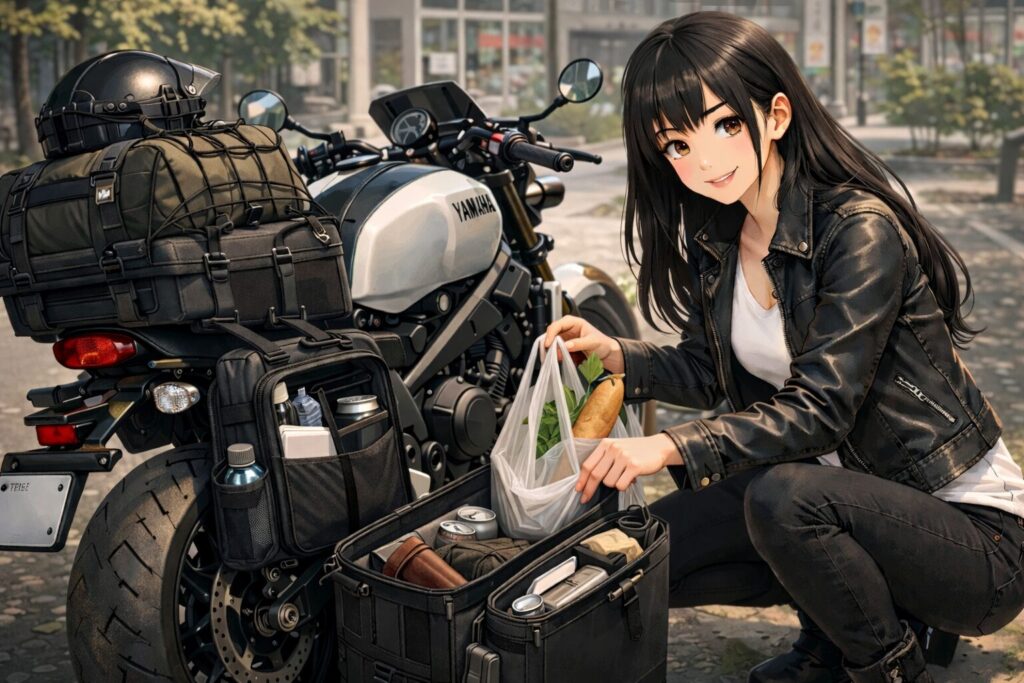 実用的なカフェレーサーの積載を実現する活用術