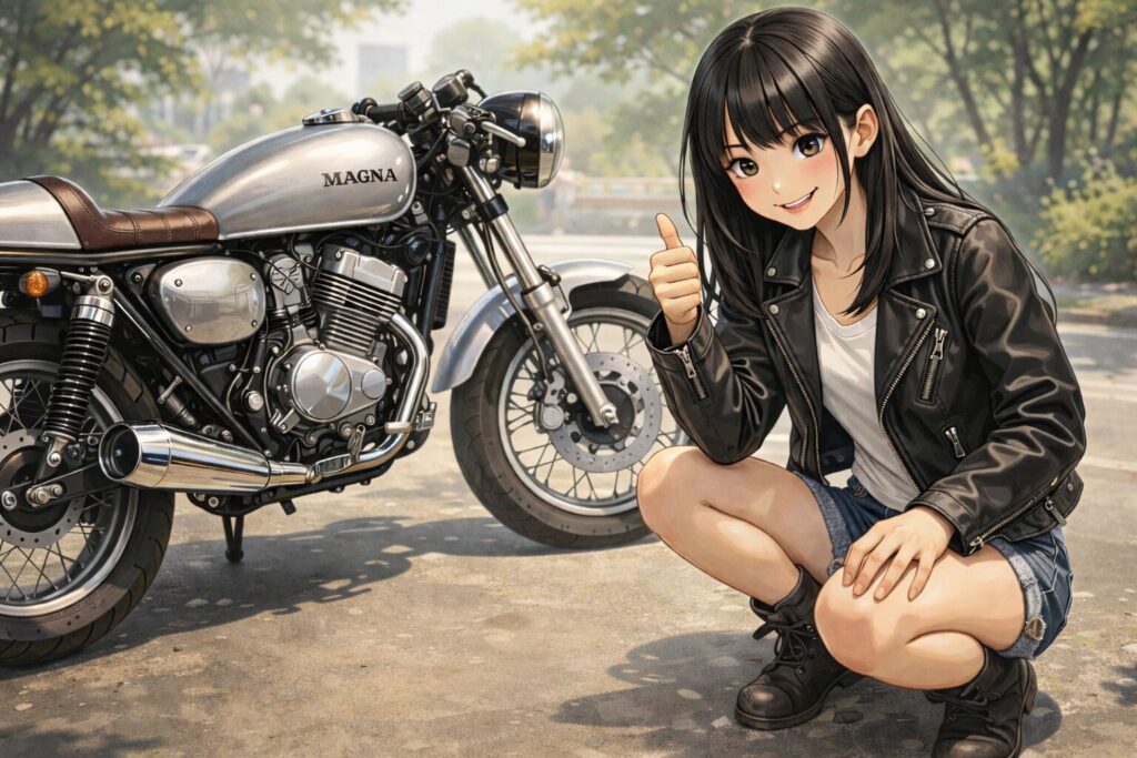 マグナ50カフェレーサー化の総括