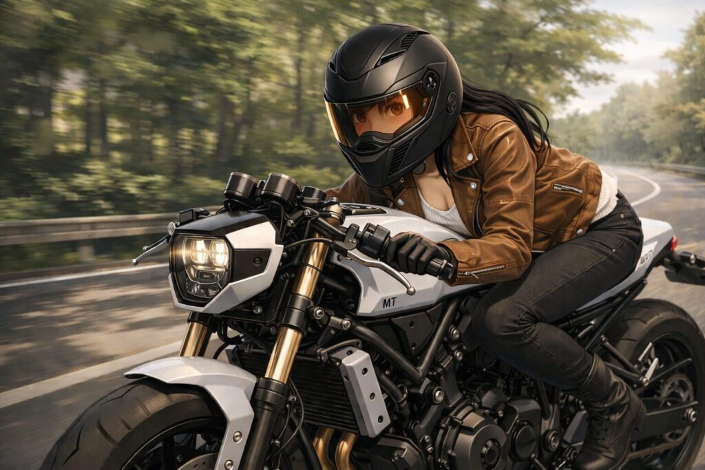 前傾姿勢による疲れを軽減する乗り方のポイント