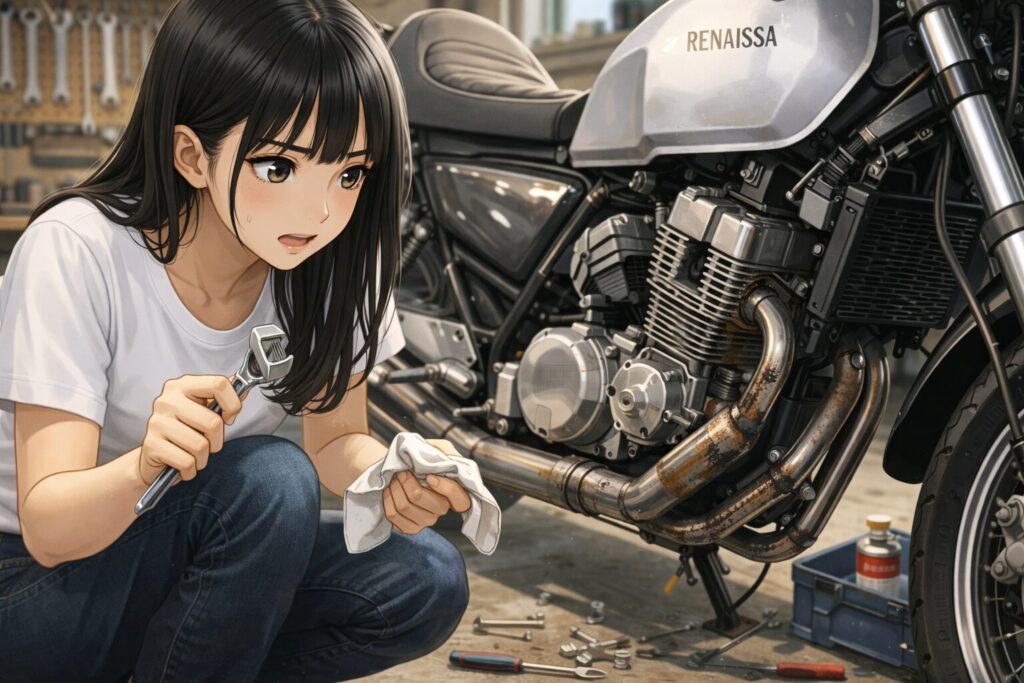 マフラーの棚落ちなど故障しやすい弱点対策