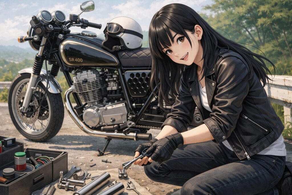 カフェレーサーで疲れる悩みを解消する対策とカスタム術