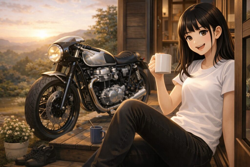 自分だけのカフェレーサーとW650を愛する生活