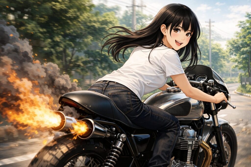 ロングストロークの鼓動と理想の排気音