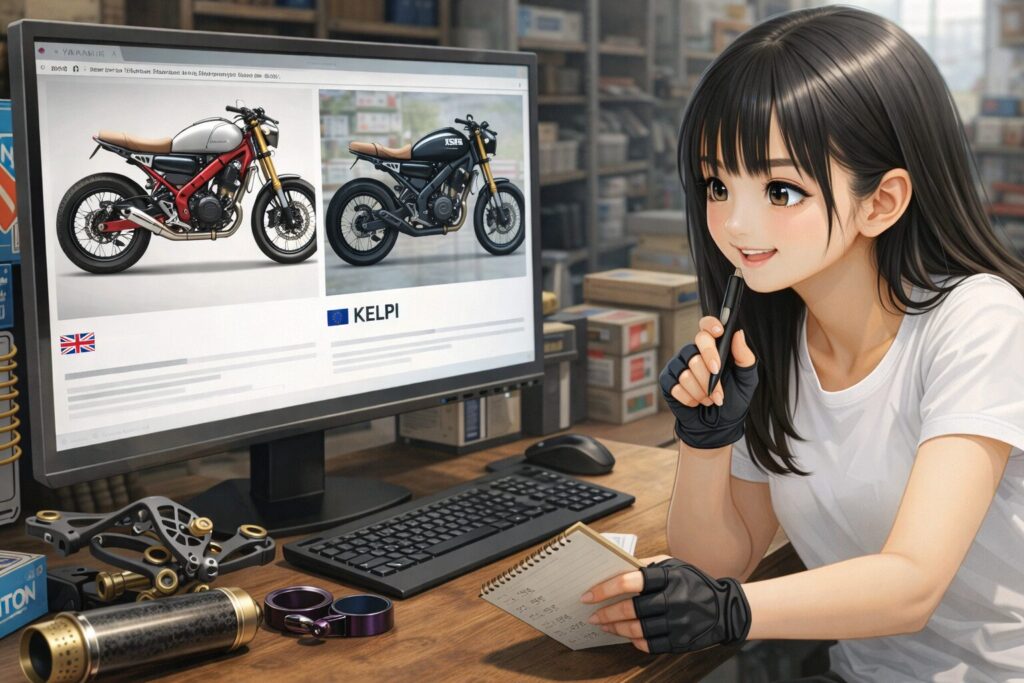 海外パーツやKelpiのカスタム事例紹介