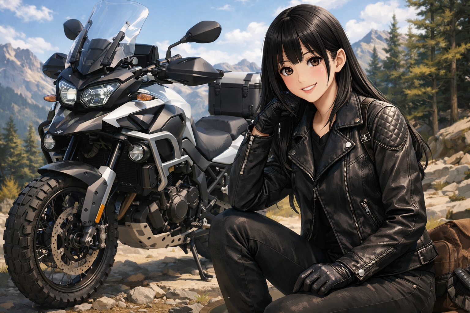 アドベンチャーバイクにレザージャケット！魅力と選び方を徹底解説