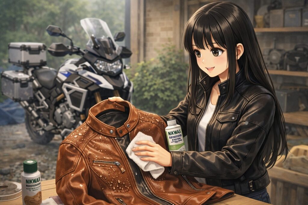 ニクワックスでの手入れと革の防水性を保つコツ
