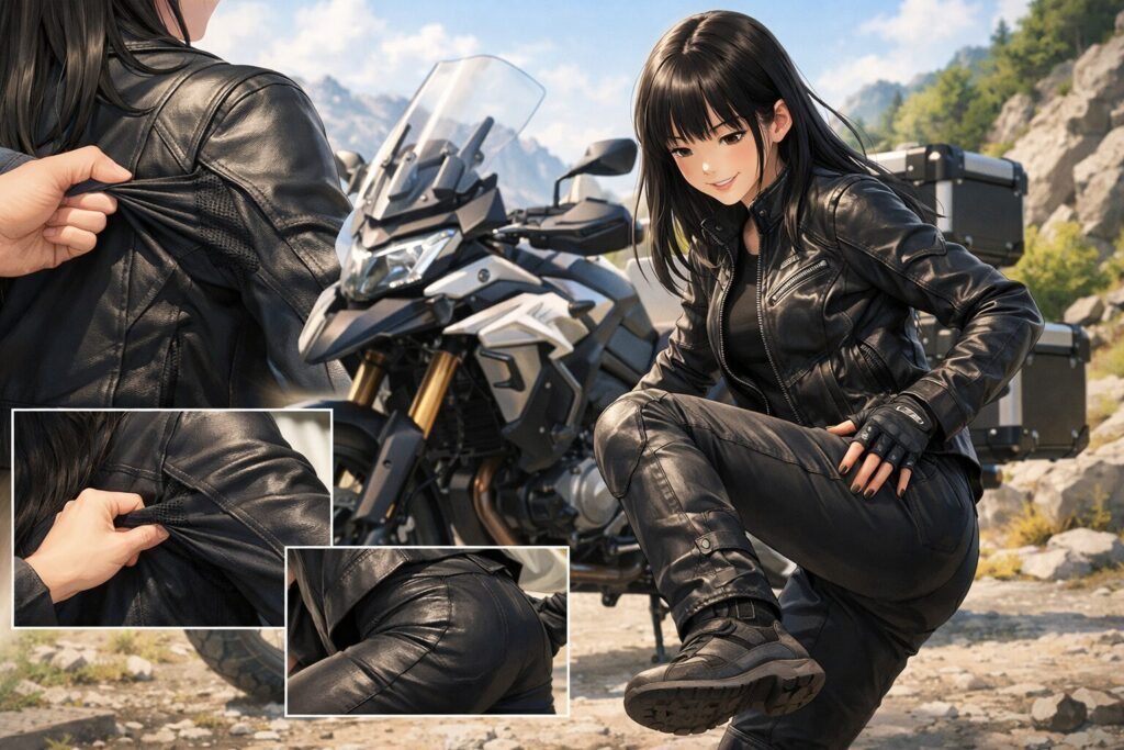 運動性を高める立体裁断とフィット感の確認