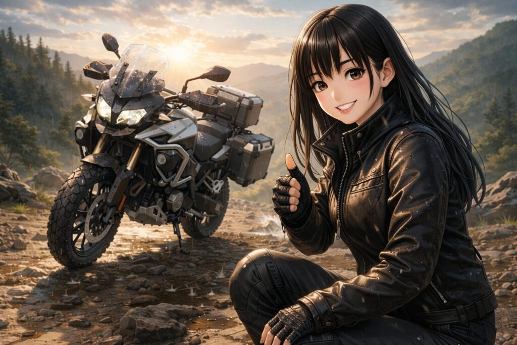 アドベンチャーバイクとレザージャケットの結論